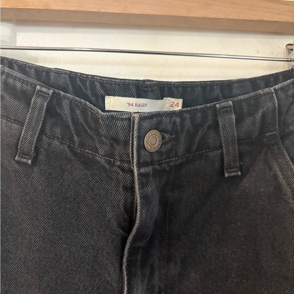 Levi’s Black 94 Baggy Jeans